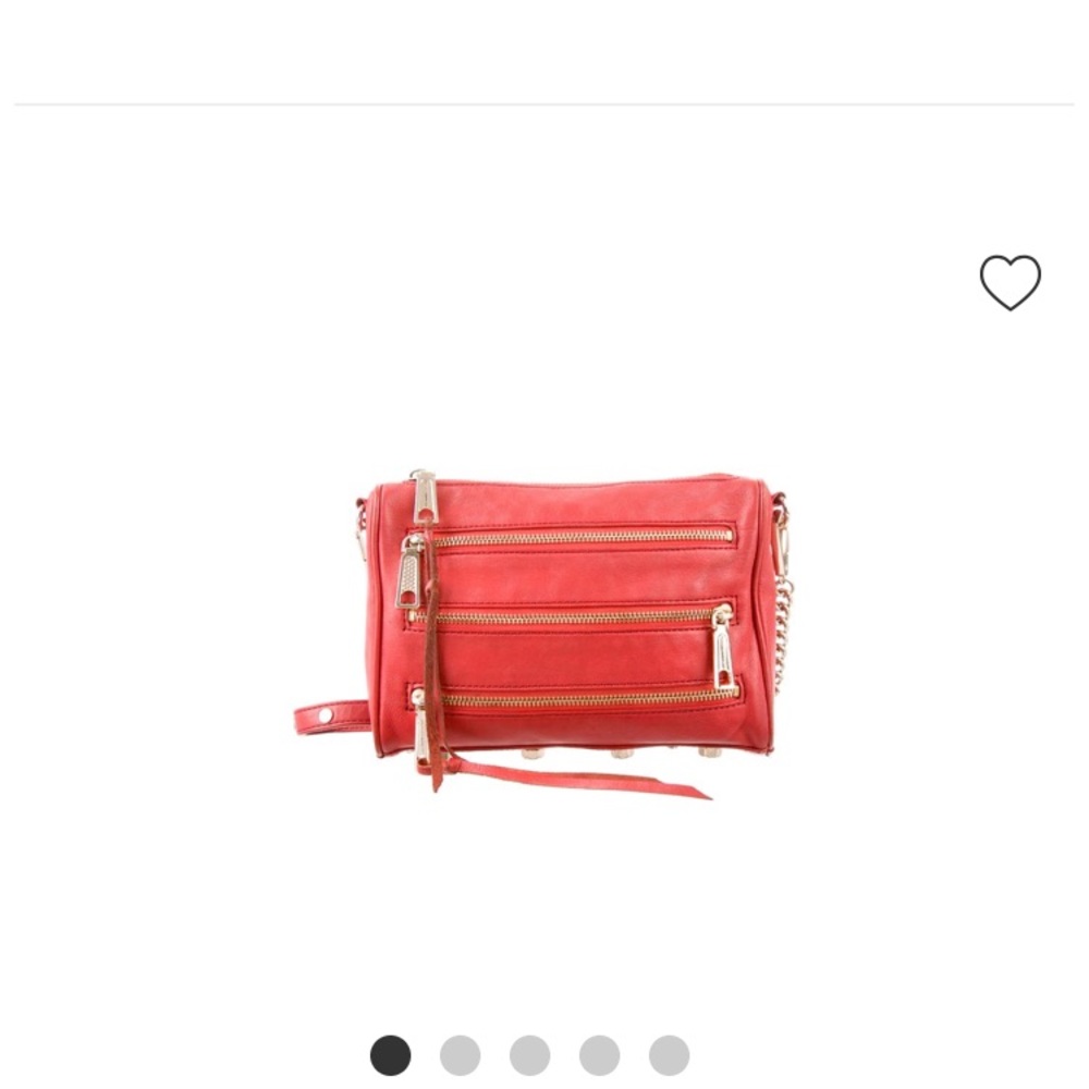 Rebecca Minkoff 3 zip Moto  cross body bag